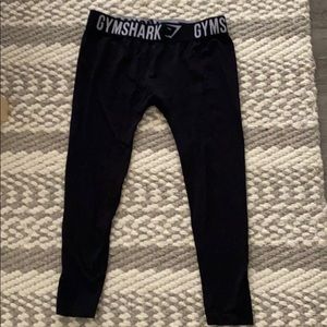 Black seamless GYMSHARK leggings